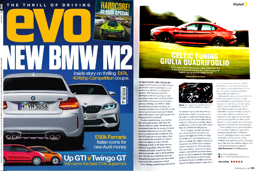 EVO Magazine Celtic Tuning Junio 2018'