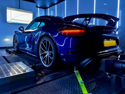 reprogramación Porsche Cayman GT4-ecu-remap